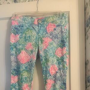 Lilly Pulitzer pants sz6 Best Print ever!